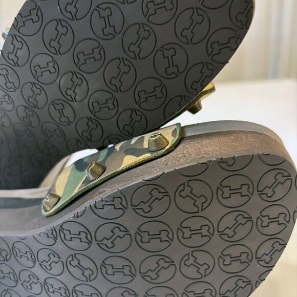 Flogg Women's Melanie Camo Camouflage Leather Slides Sandals US Size 8‎ - Picture 12 of 13